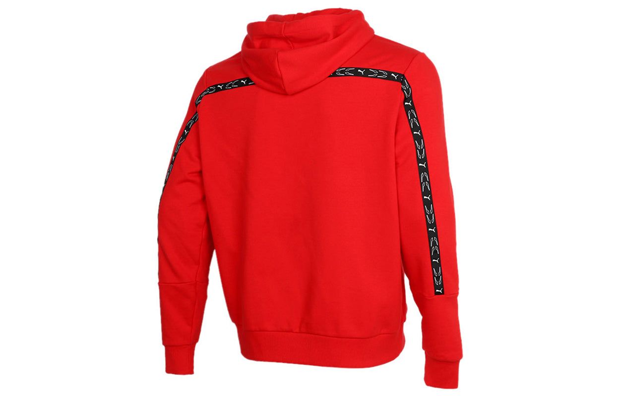 Puma Elevate Hooded Full-Zip Jacket 'Red Black' 531071-11 sold by KicksCrew product image thumbnail 2