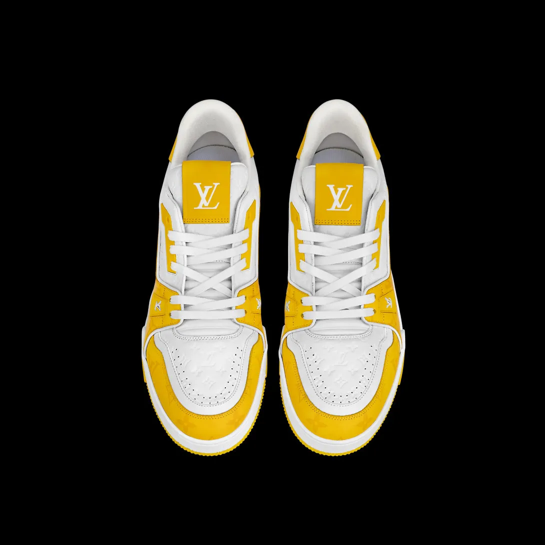 LOUIS VUITTON LV Trainers 'White Yellow' 1AANGL sold by KicksCrew product image thumbnail 2