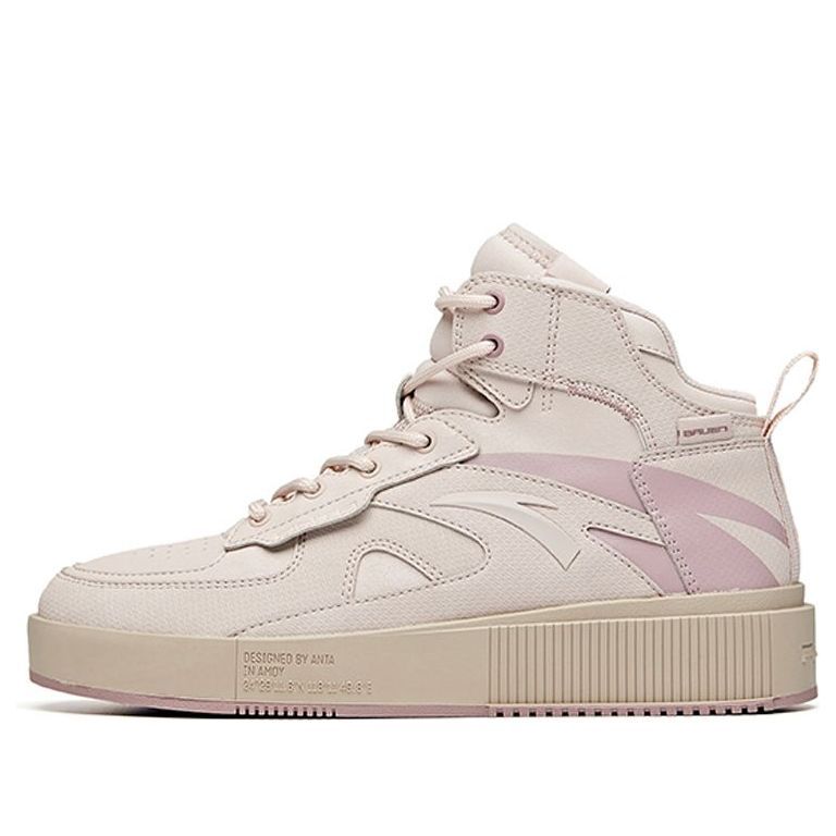 (WMNS) ANTA High-Top Basketball Shoes 'Pink' 922048012-2 sold by KicksCrew