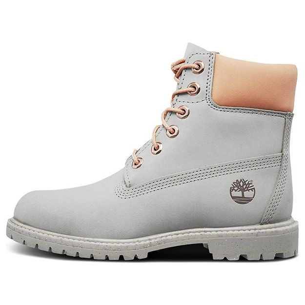 (WMNS) Timberland 6-Inch Premium Leather Boots 'Light Grey' A1W16W sold by KicksCrew