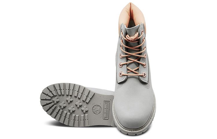 (WMNS) Timberland 6-Inch Premium Leather Boots 'Light Grey' A1W16W sold by KicksCrew product image thumbnail 3