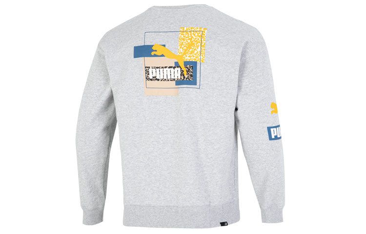 Puma Brand Love Crew Sweatshirt 'Grey' 537657-04 sold by KicksCrew product image thumbnail 2