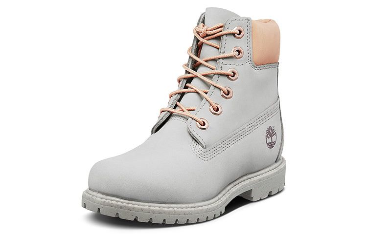 (WMNS) Timberland 6-Inch Premium Leather Boots 'Light Grey' A1W16W sold by KicksCrew product image thumbnail 2