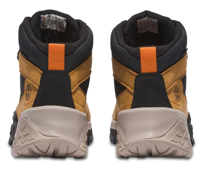 Timberland Motion Scramble Mid Lace Up Waterproof Hikers 'Wheat Nubuck' A68Q8 sold by KicksCrew product image thumbnail 5