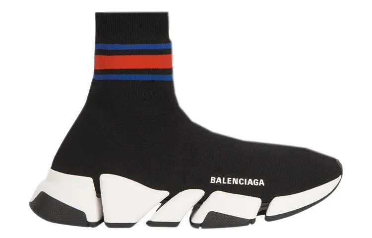 Balenciaga Speed 2.0 Sneakers 'Striped Black' 674617W2F601467 sold by KicksCrew product image thumbnail 2