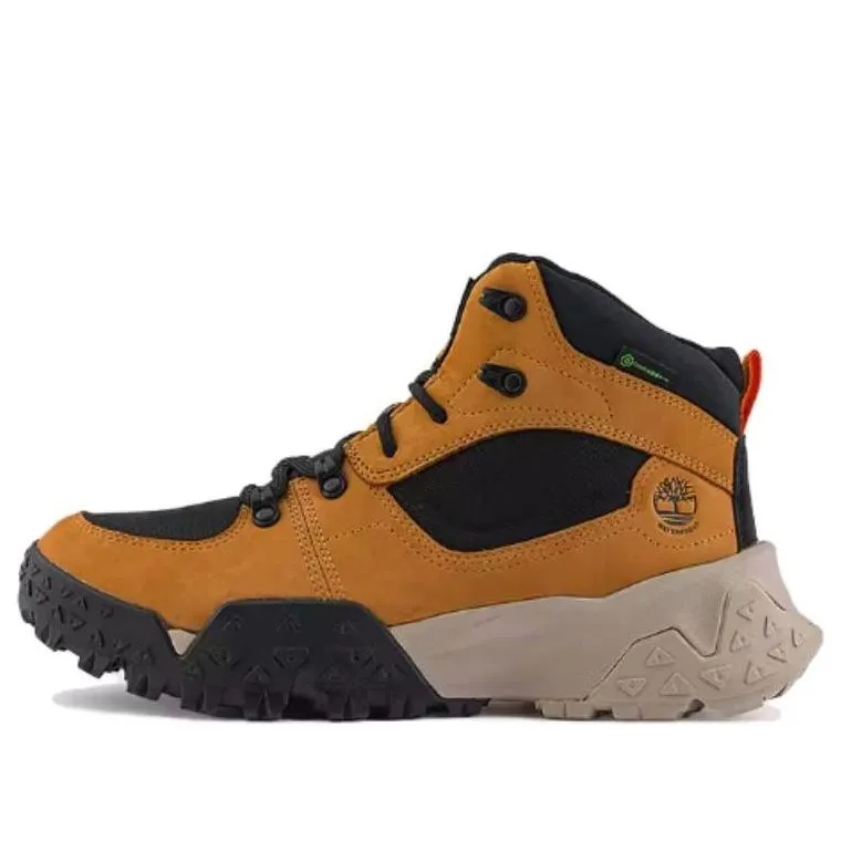 Timberland Motion Scramble Mid Lace Up Waterproof Hikers 'Wheat Nubuck' A68Q8 sold by KicksCrew