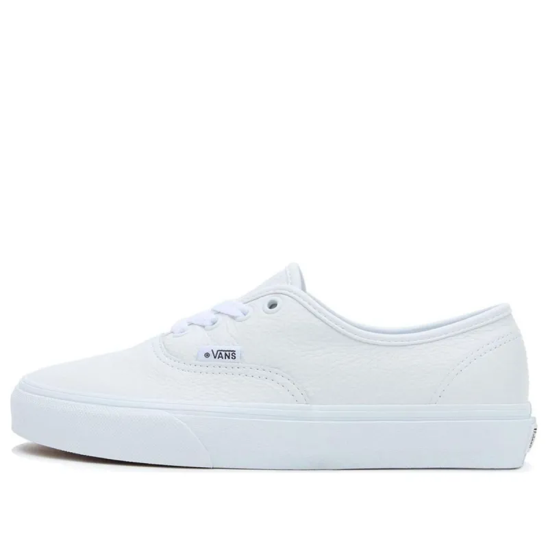 Vans Leather Authentic Shoes 'White' VN0A5KS9BPC sold by KicksCrew