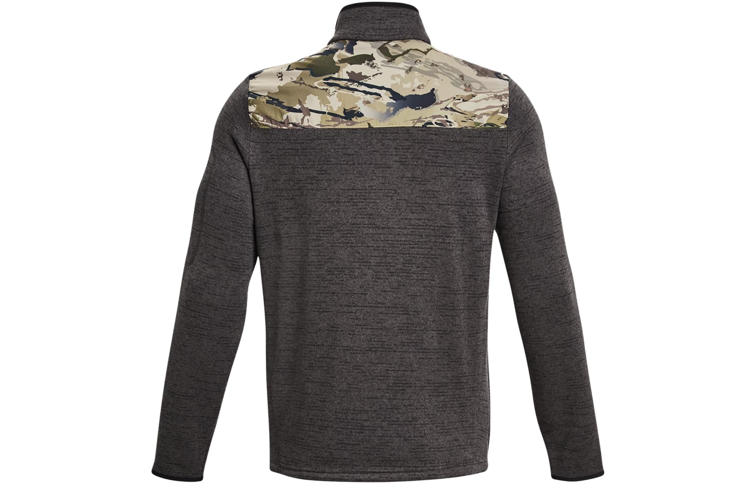 Under Armour Specialist Printed 1/4 Zip Pullover 'Charcoal' 1382178-019 sold by KicksCrew product image thumbnail 2