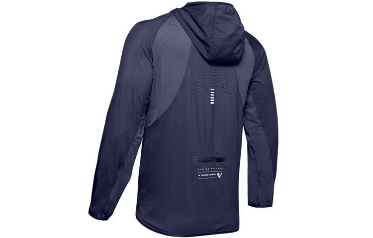 Under Armour Qualifier Packable Jacket 'Blue' 1350174-497 sold by KicksCrew product image thumbnail 2