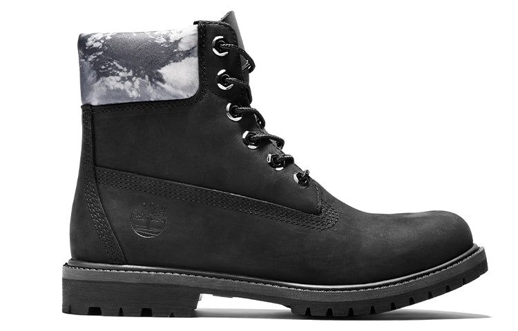 (WMNS) Timberland Premium 6-inch Waterproof Boot 'Cloudy Black Nubuck' A2ESH001 sold by KicksCrew product image thumbnail 2