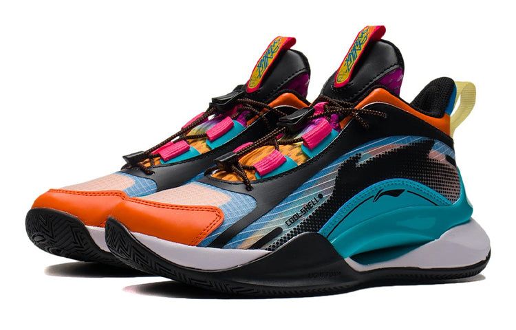 (GS) Li-Ning Pioneer Team 2.0 'Black Blue Orange' YKBS016-1 sold by KicksCrew product image thumbnail 3