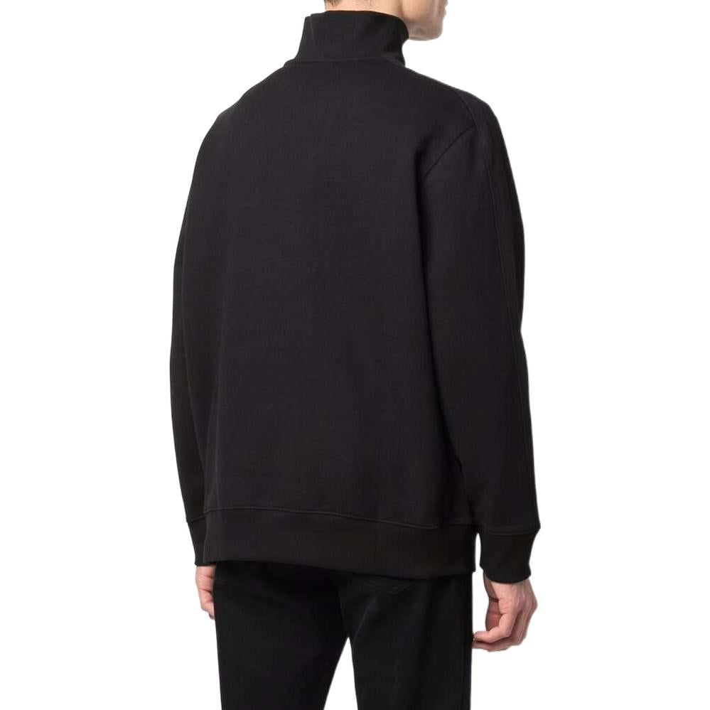 Puma x Maison Kitsun Half Zip Sweater 'Black White' 532322-01 sold by KicksCrew product image thumbnail 3