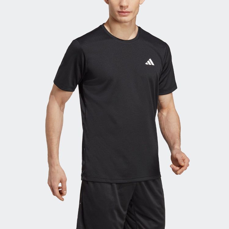 Adidas Tennis Fab T-Shirts 'Black' HR8727 sold by KicksCrew product image thumbnail 2