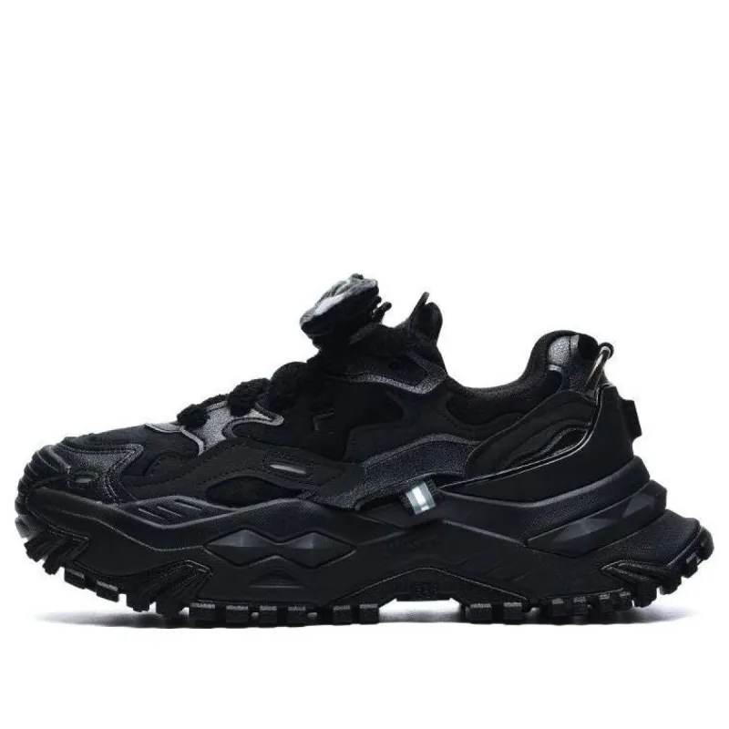 (WMNS) FILA FUSION Bianco Sneakers 'Black Grey' T12W241301FBM sold by KicksCrew