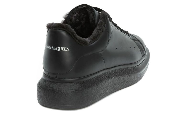 Alexander McQueen Oversized Sneaker 'Black Wool' 604228WHVJX1000 sold by KicksCrew product image thumbnail 4