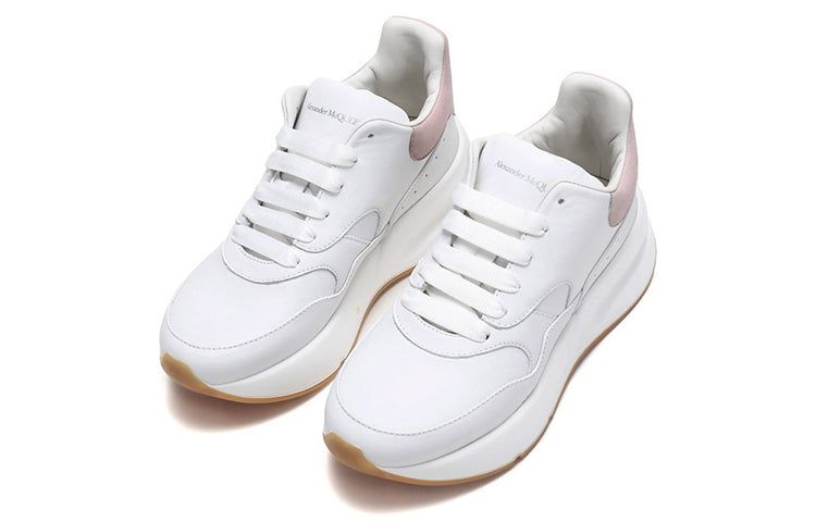 (WMNS) Alexander McQueen Oversized Runner Sneakers 'White Pink' 586409WHRUB9182 sold by KicksCrew product image thumbnail 3