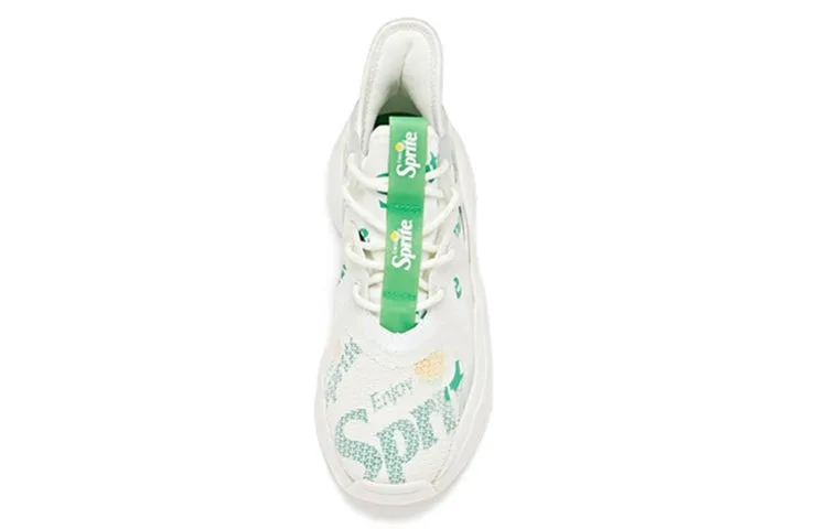 (WMNS) ANTA x Sprite Chunky Shoes 'White Green Yellow' 122028085-10 sold by KicksCrew product image thumbnail 3