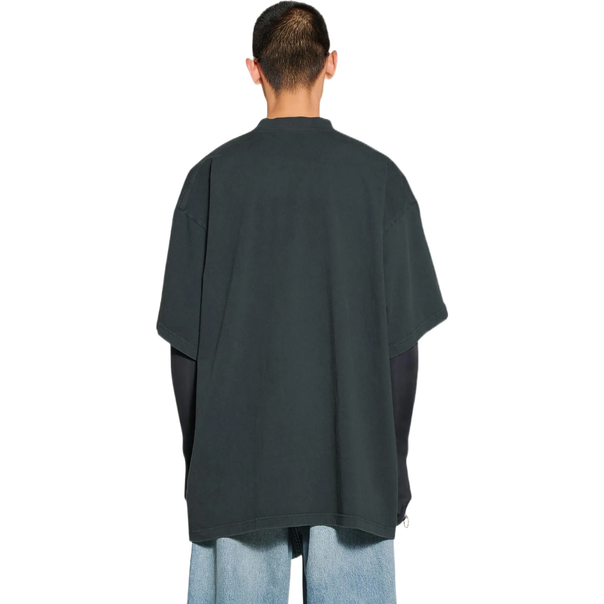 Balenciaga x adidas T-Shirt Oversized 'Green' 723976TNVN83775 sold by KicksCrew product image thumbnail 4