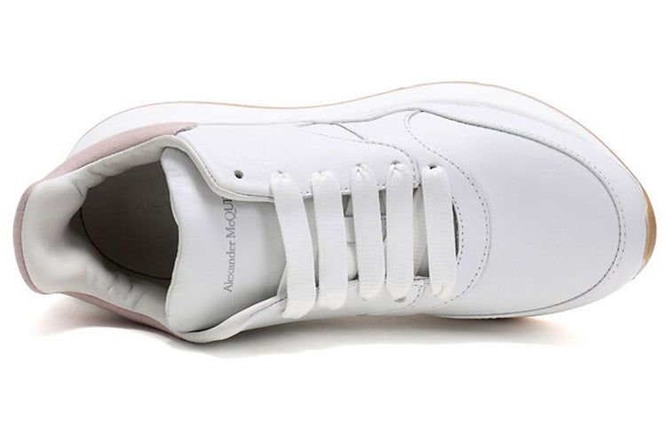 (WMNS) Alexander McQueen Oversized Runner Sneakers 'White Pink' 586409WHRUB9182 sold by KicksCrew product image thumbnail 4