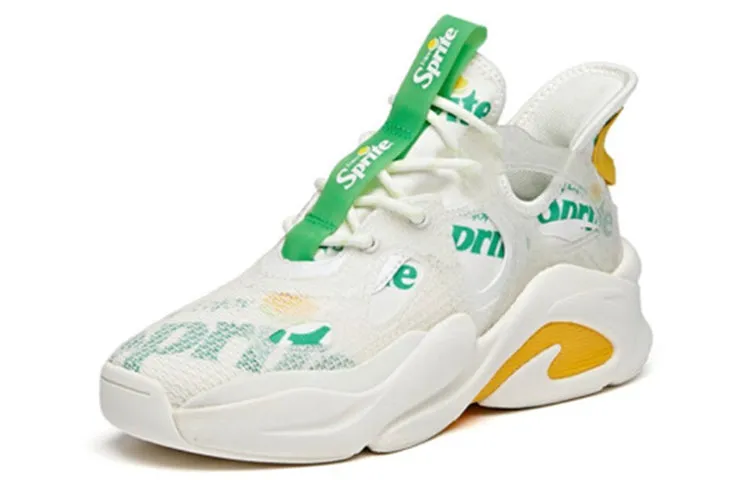 (WMNS) ANTA x Sprite Chunky Shoes 'White Green Yellow' 122028085-10 sold by KicksCrew product image thumbnail 2
