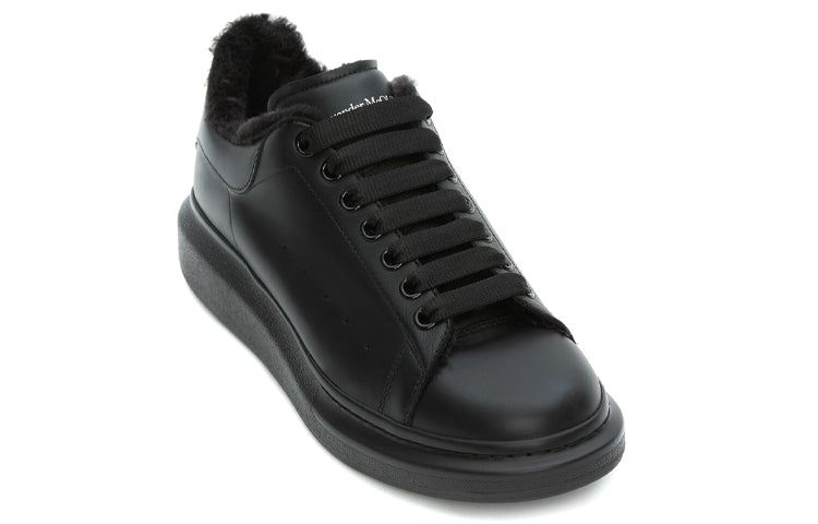 Alexander McQueen Oversized Sneaker 'Black Wool' 604228WHVJX1000 sold by KicksCrew product image thumbnail 3