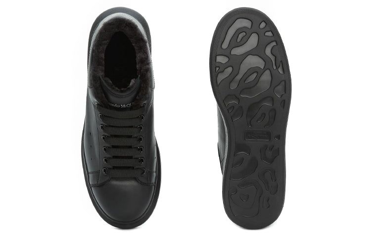 Alexander McQueen Oversized Sneaker 'Black Wool' 604228WHVJX1000 sold by KicksCrew product image thumbnail 5
