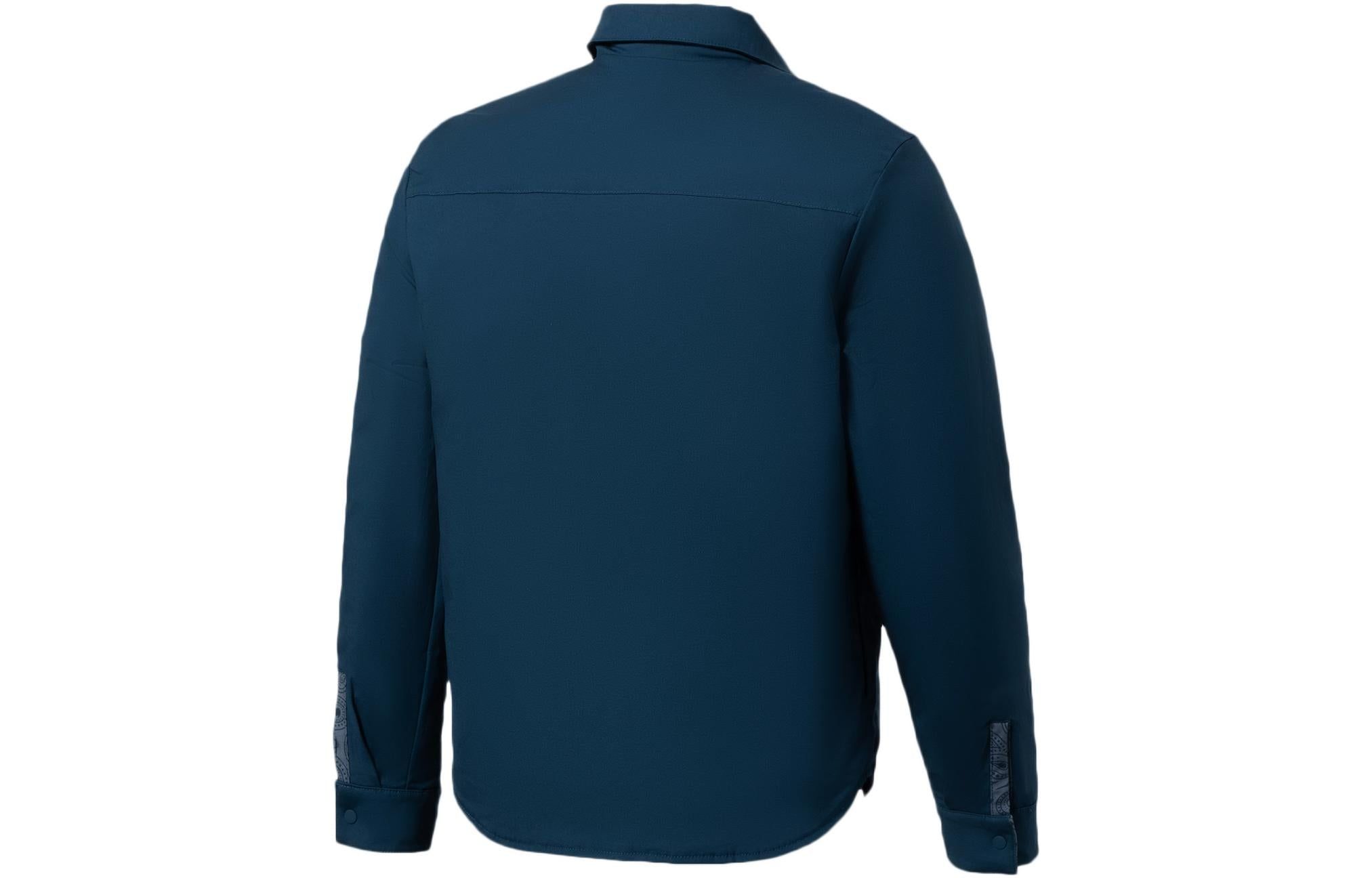 PUMA Paisley Woven Reversible Shacke Shirt 'Blue Grey Black' 534972-64 sold by KicksCrew product image thumbnail 2