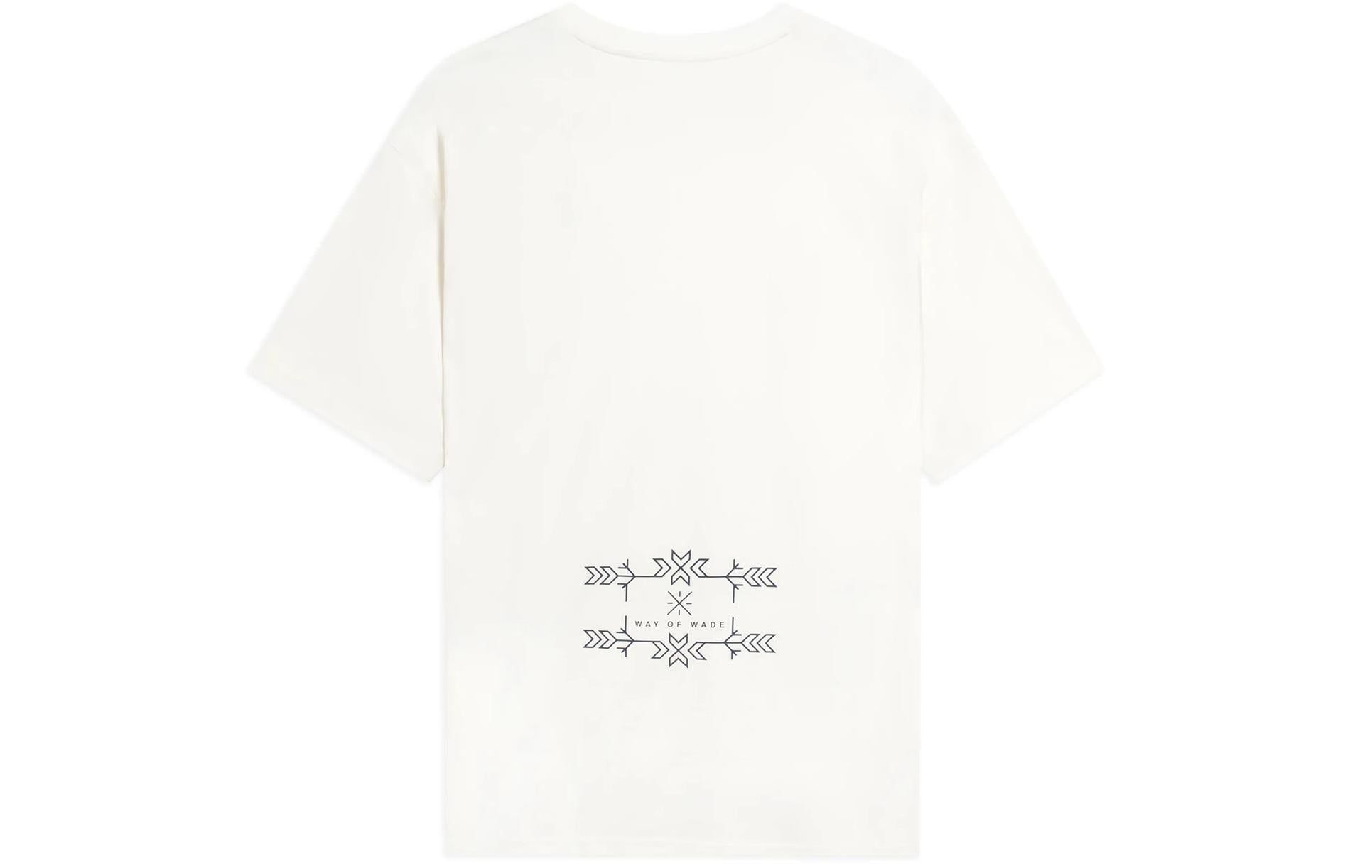 Li-Ning Way Of Wade Small Graphic T-shirt 'Creamy White' AHSS805-3 sold by KicksCrew product image thumbnail 2