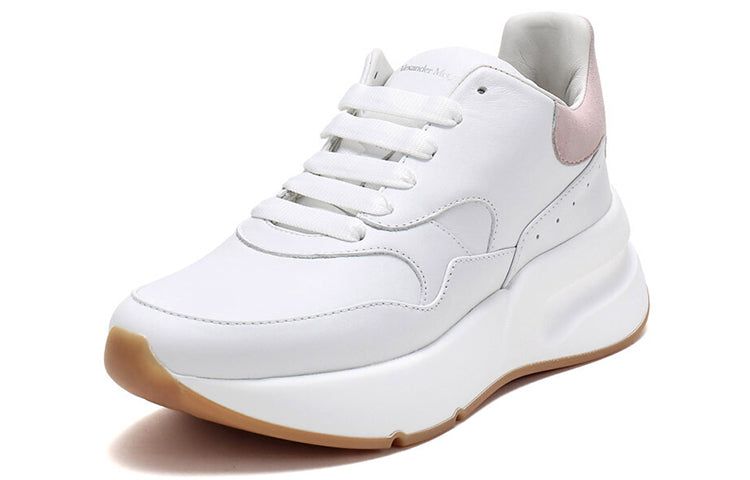 (WMNS) Alexander McQueen Oversized Runner Sneakers 'White Pink' 586409WHRUB9182 sold by KicksCrew product image thumbnail 2