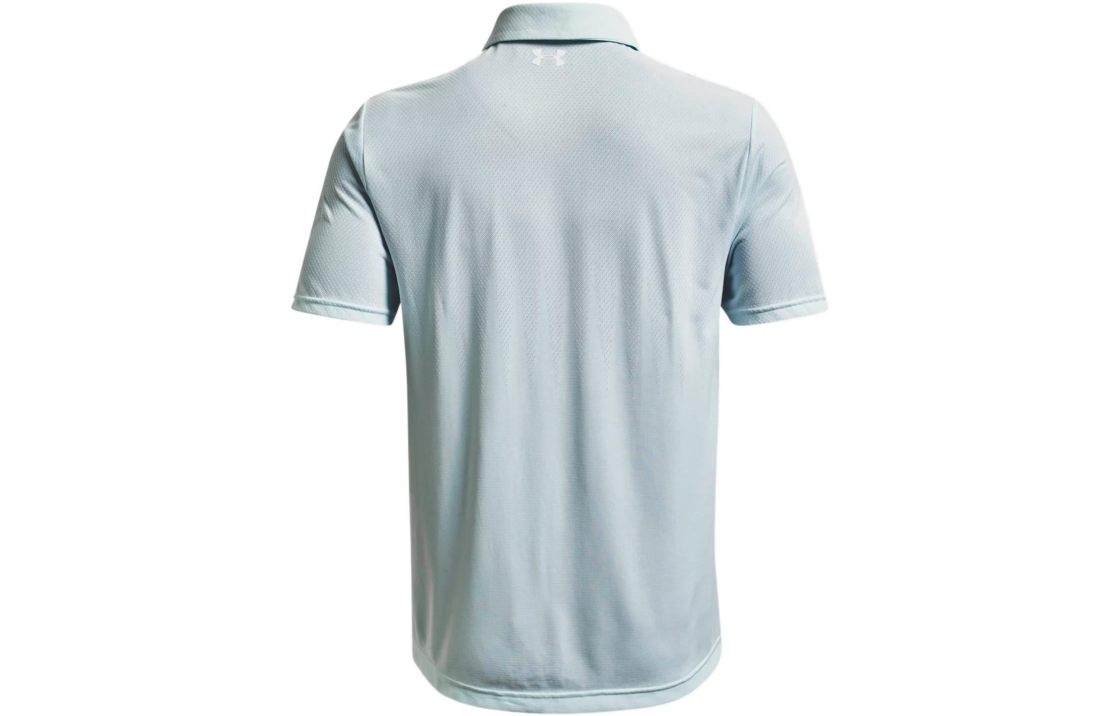Under Armour Vanish Seamless Polo Shirt 'Blue Mint' 1370098-478 sold by KicksCrew product image thumbnail 2