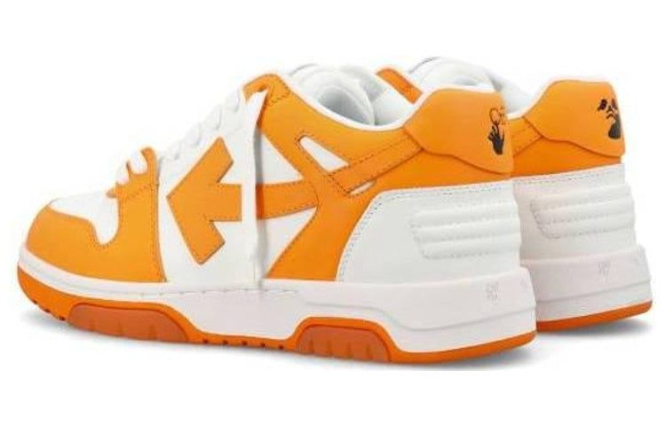 Off-White Out Of Office Low-Top Sneakers 'Orange White' OMIA189S23LEA0012001 sold by KicksCrew product image thumbnail 4