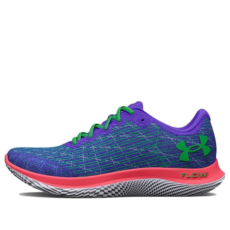 (WMNS) Under Armour Flow Velociti Wind 2 'Brilliant Violet Blitz Red' 3026085-500 sold by KicksCrew