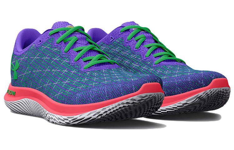 (WMNS) Under Armour Flow Velociti Wind 2 'Brilliant Violet Blitz Red' 3026085-500 sold by KicksCrew product image thumbnail 3