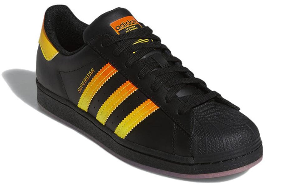 adidas Superstar 'Black Beam Yellow Gradient' FZ5893 | Parallel