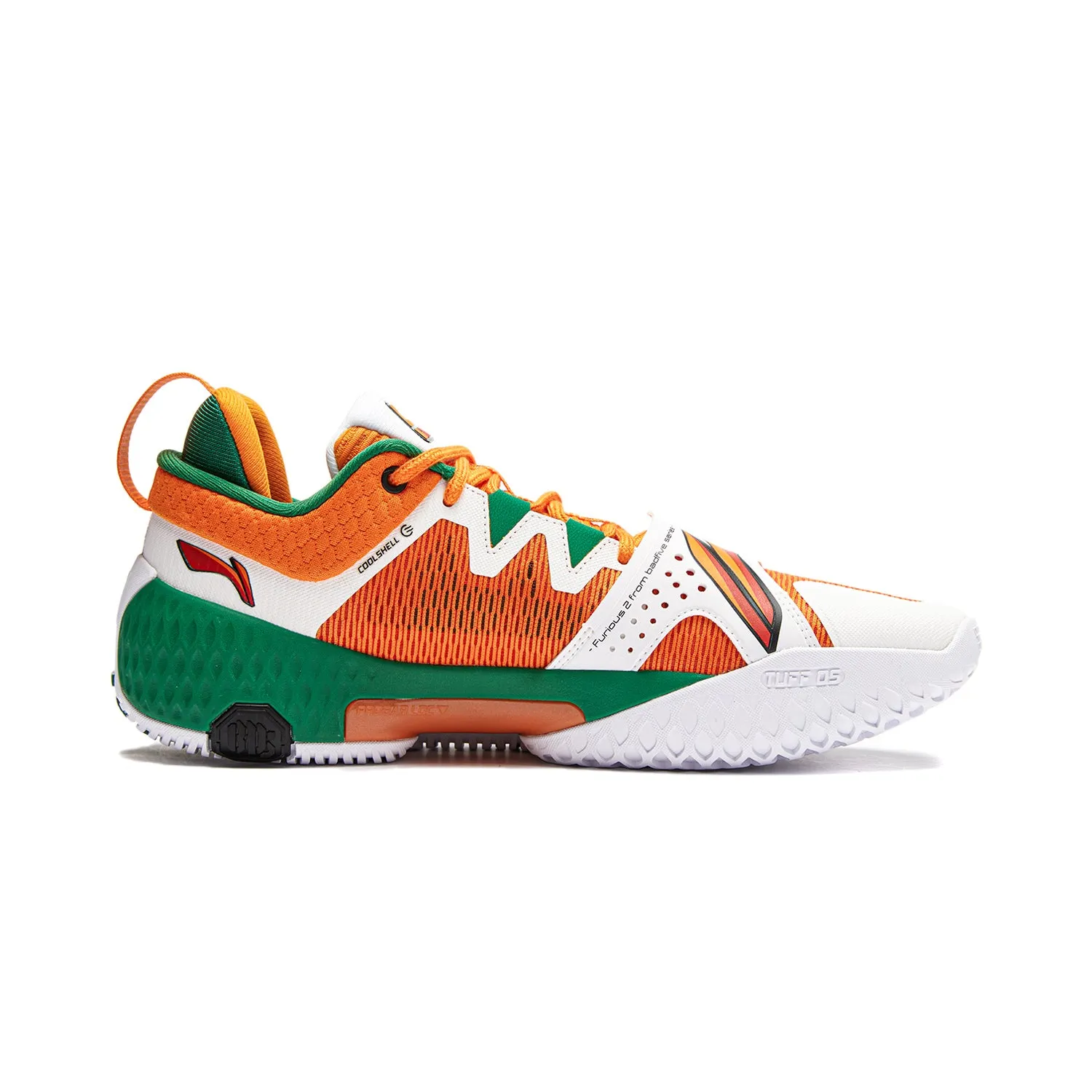 Li-Ning BadFive Furious 2 'Fragrant Orange' ABFU011-5 sold by KicksCrew product image thumbnail 2