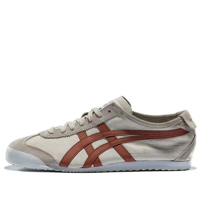 Onitsuka Tiger Mexico 66 Sneakers 'Beige Red' D622L-0272 sold by KicksCrew
