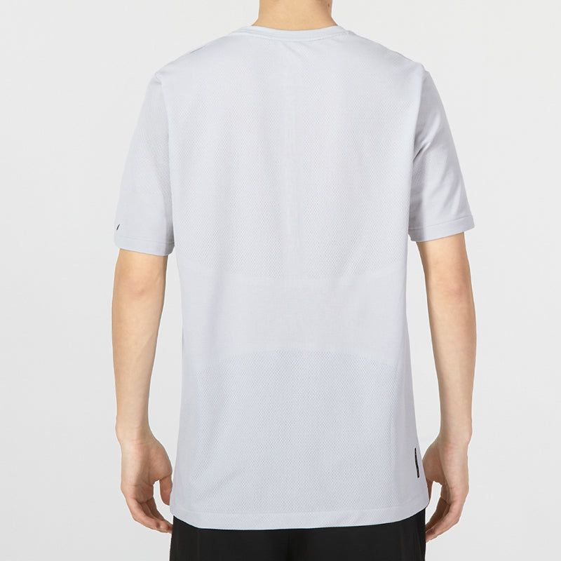 Under Armour Rush Seamless Legacy T-Shirt 'White' 1376781-100 sold by KicksCrew product image thumbnail 4