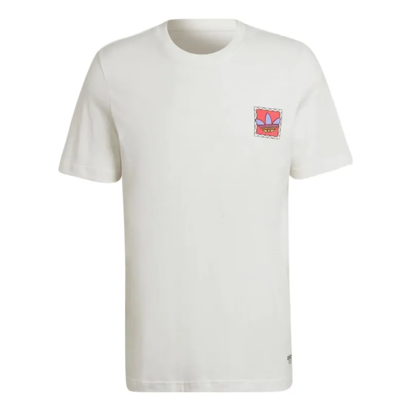 adidas originals Graphic New Summer Pack T-shirt 'White' HC7160 sold by KicksCrew