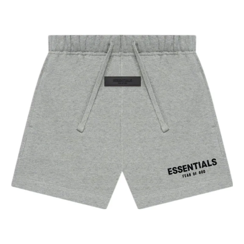 Fear of God Essentials SS22 Logo Sweatshort 'Dark Oatmeal' FOG-SS22-942 sold by KicksCrew