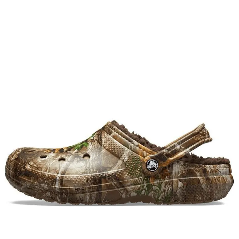 Crocs Classic Lined Realtree Edge Clog 'Brown' 205377-280 sold by KicksCrew