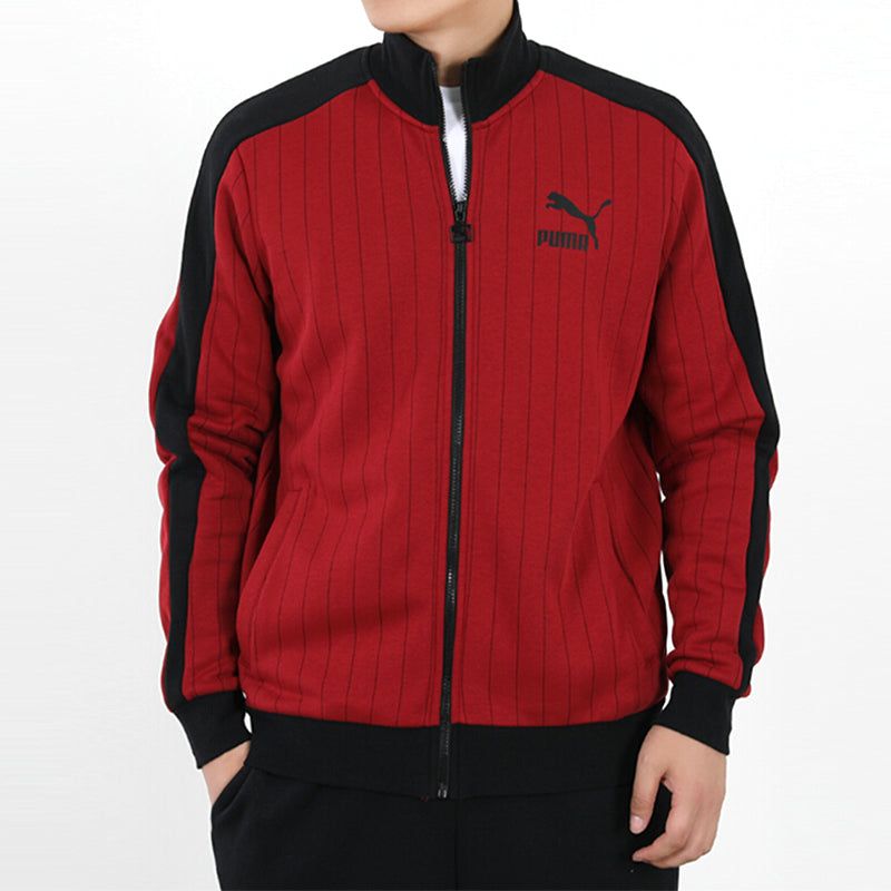 Puma Pinstripe Jacket 'Red' 530177-50 sold by KicksCrew product image thumbnail 3