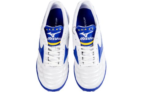 Mizuno Wave Cup Legend AS Shoes 'White Blue' P1GD191919 sold by KicksCrew