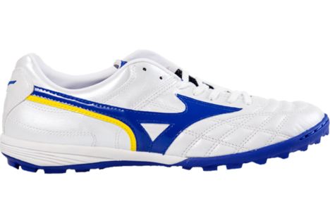 Mizuno Wave Cup Legend AS Shoes 'White Blue' P1GD191919 sold by KicksCrew