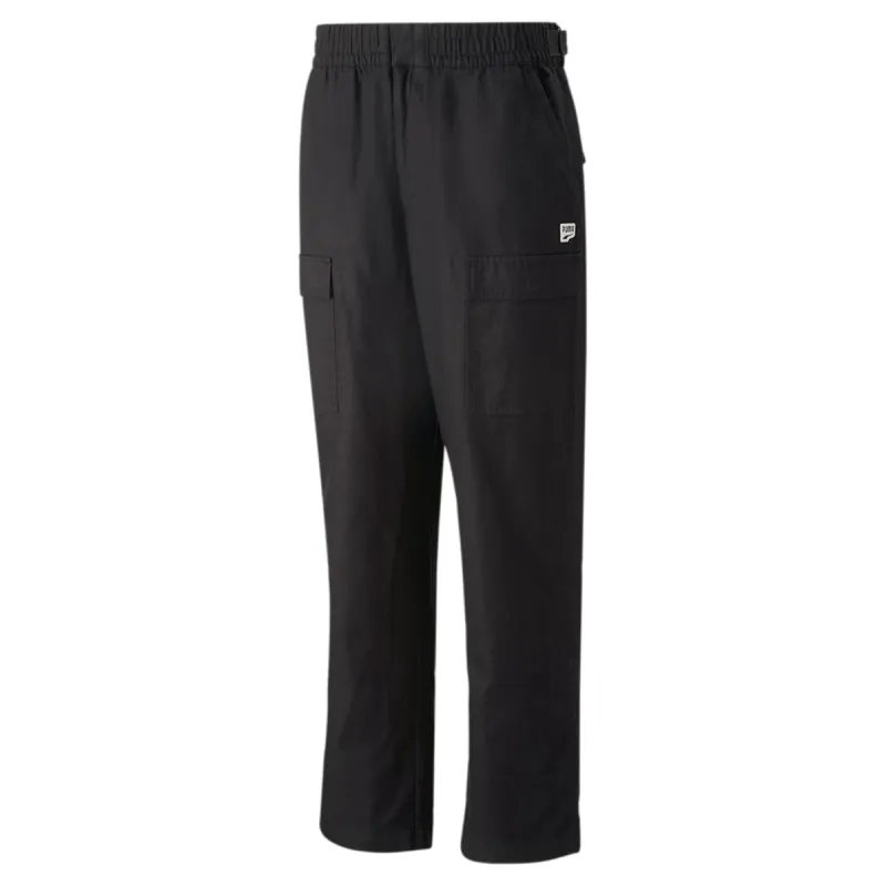PUMA DOWNTOWN Woven Pants 'Black' 538246-01 sold by KicksCrew