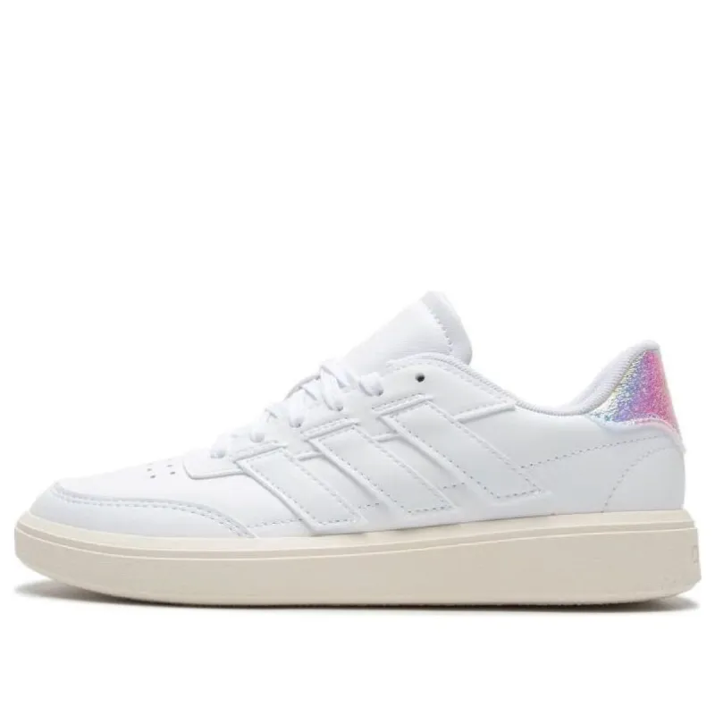 (WMNS) adidas Courtblock 'White Beige' IF6464 sold by KicksCrew