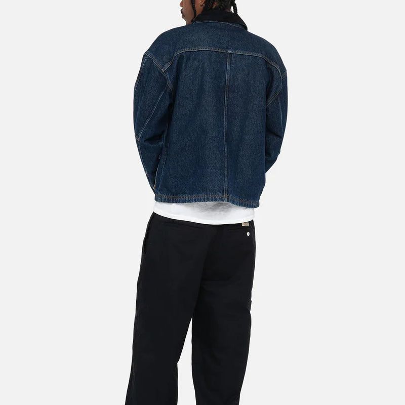 Stussy Washed Canvas Shop Jacket 'Blue' 115688 sold by KicksCrew product image thumbnail 4