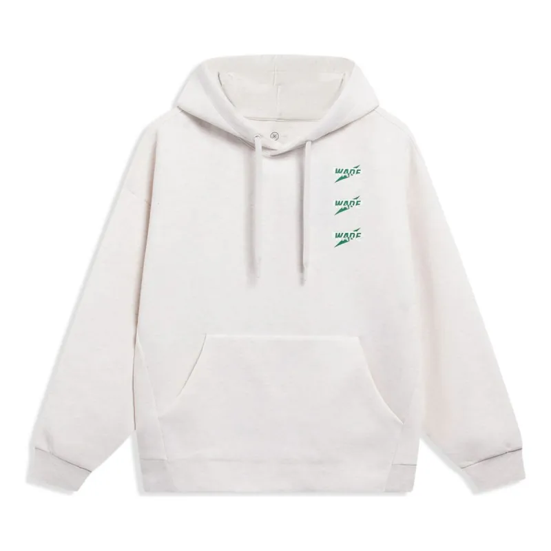 Li-Ning Way Of Wade Photo Graphic Hoodie 'Light Grey' AWDT149-9 sold by KicksCrew