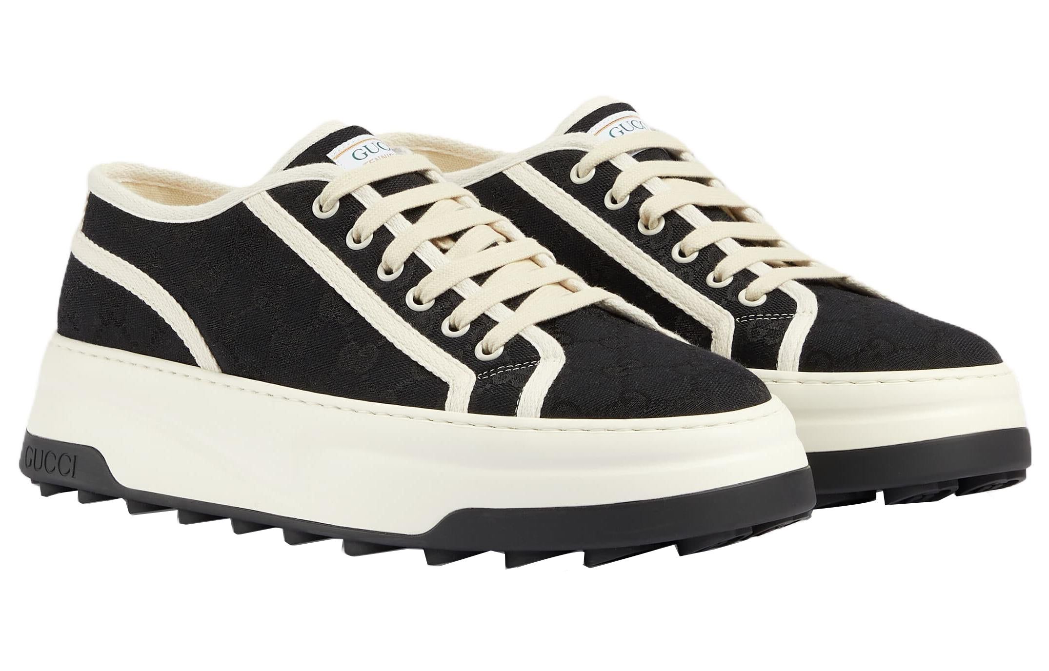 Gucci GG Sneakers 'White Black' 745997-20Q20-1043 sold by KicksCrew product image thumbnail 3