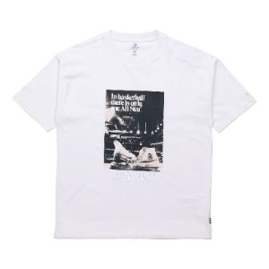 Converse Chuck Taylor Washed Archive Basketball T-Shirt 'White' 10022903-A02 sold by KicksCrew