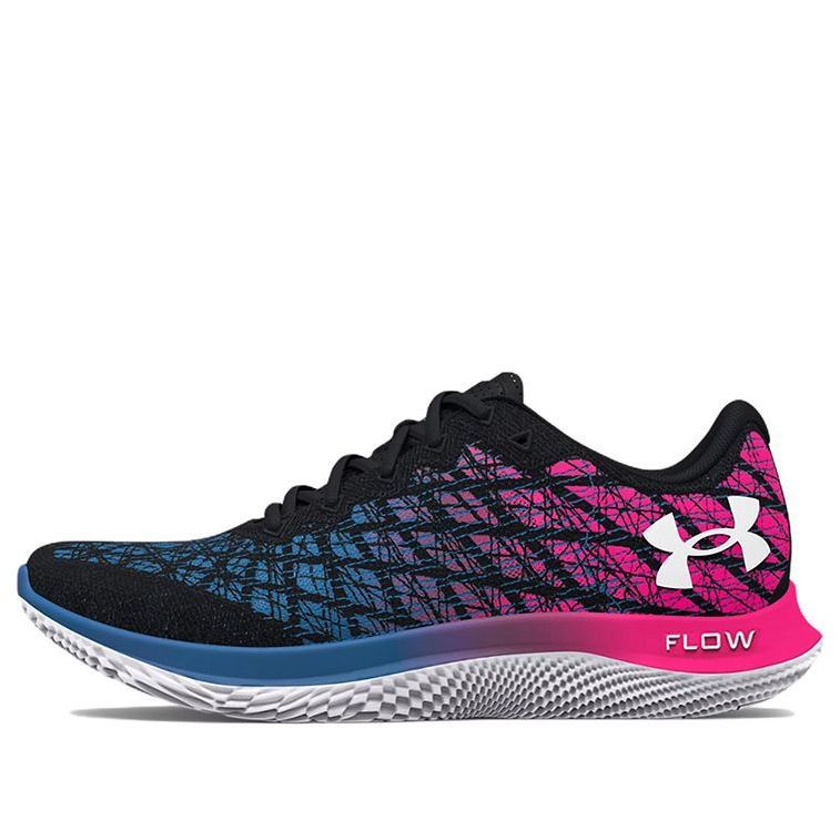 (WMNS) Under Armour Flow Velociti Wind 'Black Electro Pink' 3024911-004 sold by KicksCrew